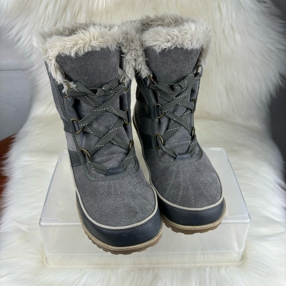 SOREL TIVOLI ll CITY GRAY ANKLE HEIGHT SIZE 10 - Picture 1 of 12